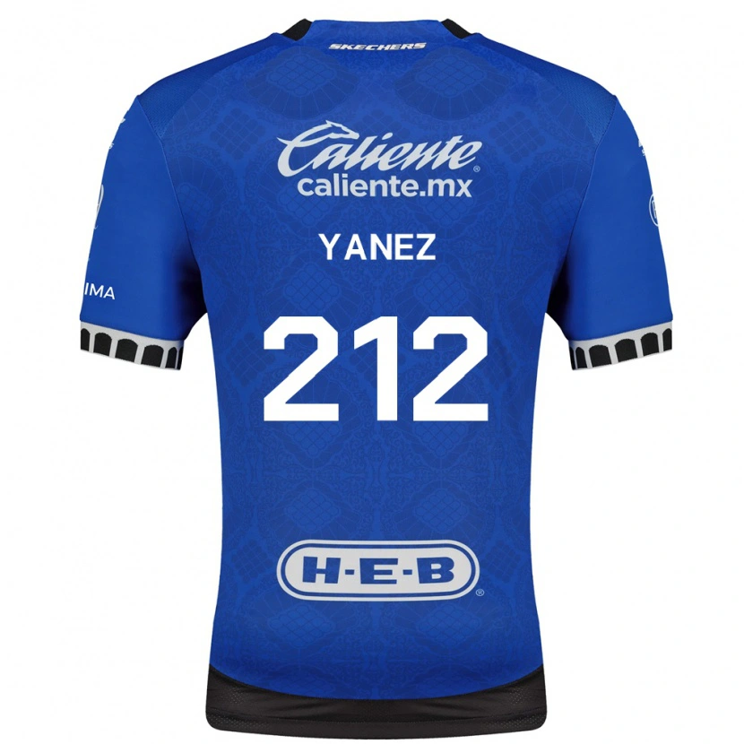 Danxen Pánské Sebastián Yánez #212 Královsky Modrá Bílá Černá Daleko Hráčské Dresy 2026/27 Dres
