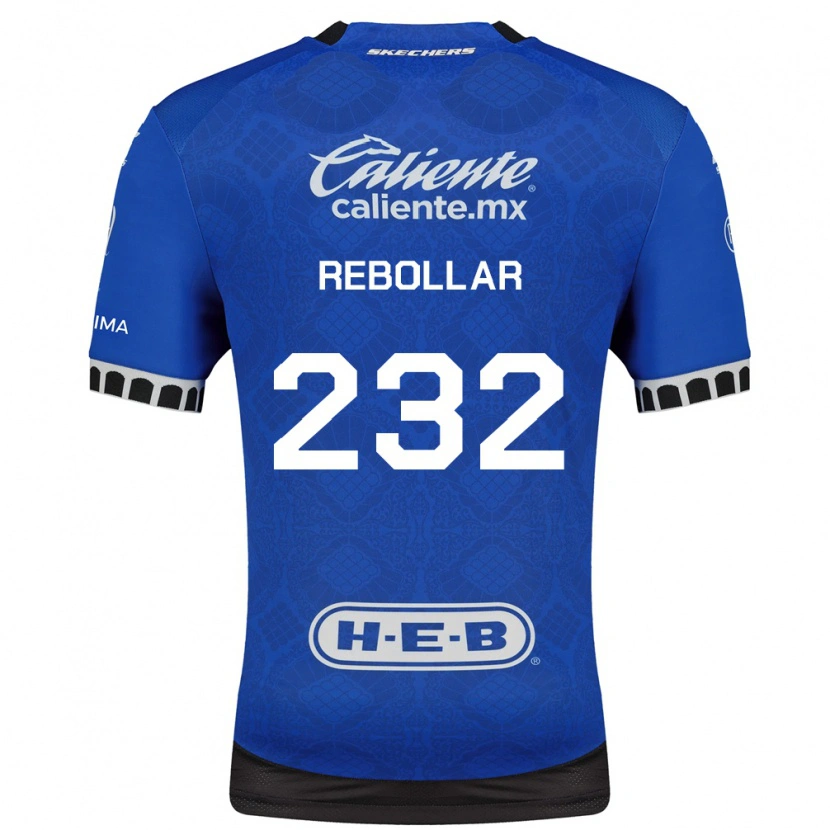 Danxen Pánské Jonathan Rebollar #232 Královsky Modrá Bílá Černá Daleko Hráčské Dresy 2026/27 Dres