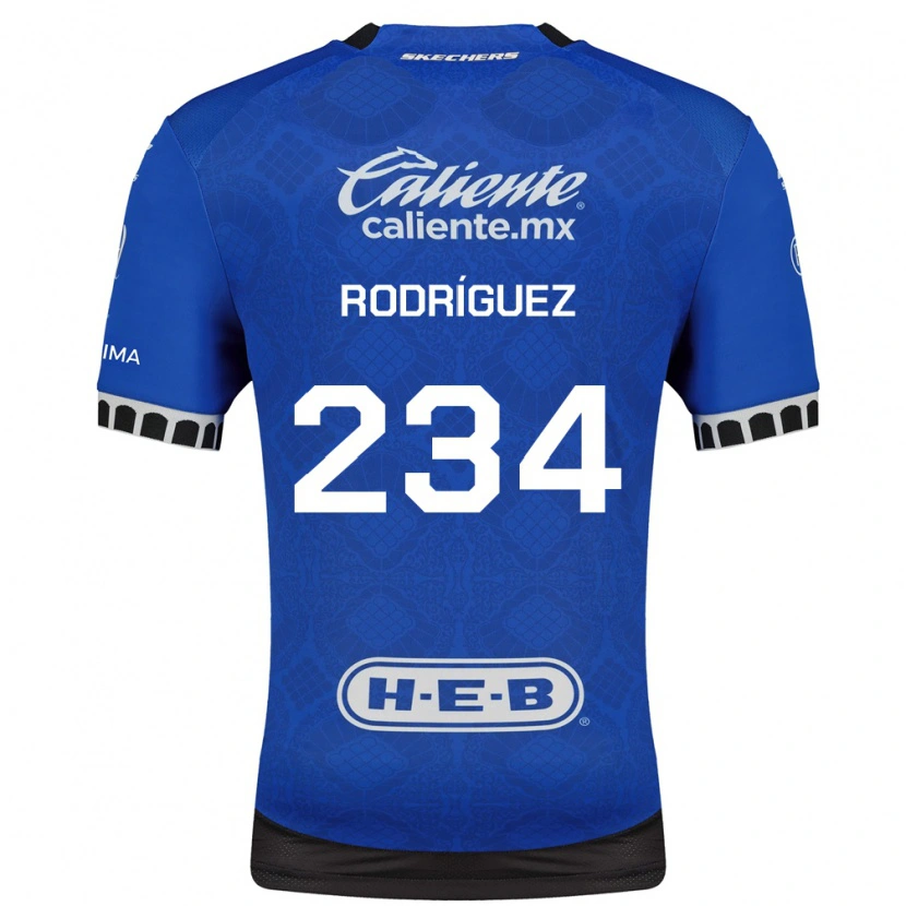Danxen Pánské Alejandro Rodríguez #234 Královsky Modrá Bílá Černá Daleko Hráčské Dresy 2026/27 Dres