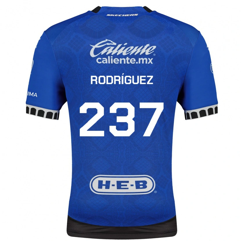 Danxen Pánské Nicolás Rodríguez #237 Královsky Modrá Bílá Černá Daleko Hráčské Dresy 2026/27 Dres