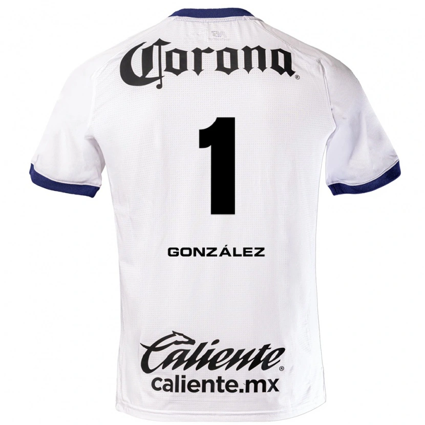 Danxen Pánské Hugo González #1 Bílá Modrá Černá Daleko Hráčské Dresy 2026/27 Dres