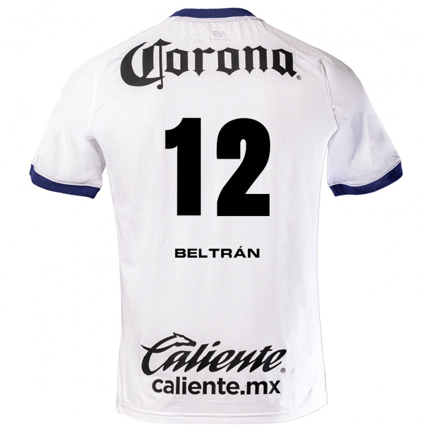 Danxen Pánské Ronaldo Beltrán #12 Bílá Modrá Černá Daleko Hráčské Dresy 2026/27 Dres