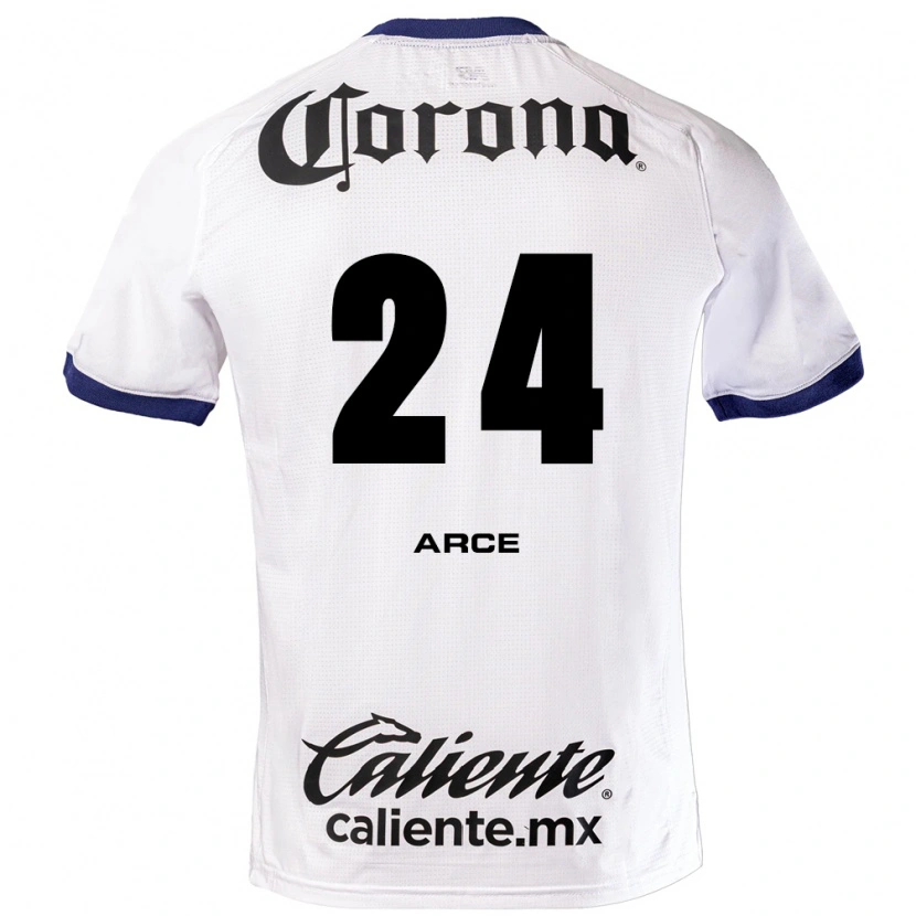 Danxen Pánské Fernando Arce #24 Bílá Modrá Černá Daleko Hráčské Dresy 2026/27 Dres