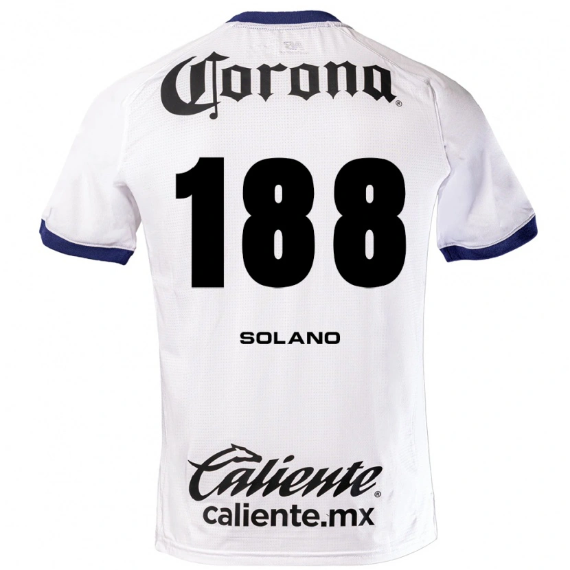 Danxen Pánské Aldo Solano #188 Bílá Modrá Černá Daleko Hráčské Dresy 2026/27 Dres