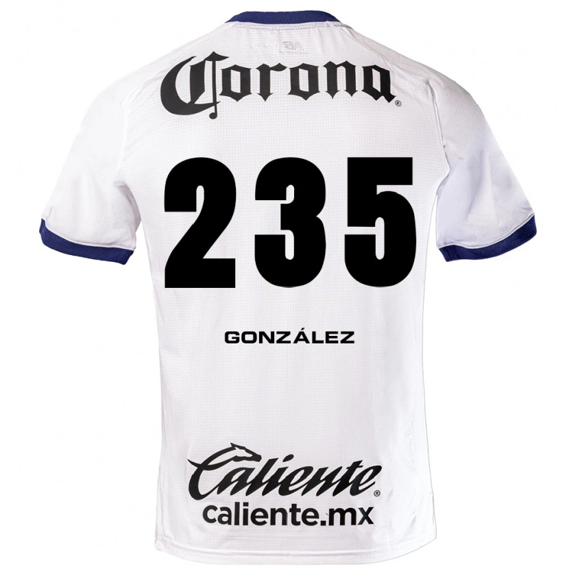 Danxen Pánské Ian González #235 Bílá Modrá Černá Daleko Hráčské Dresy 2026/27 Dres