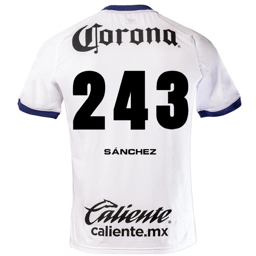 Danxen Pánské Cedric Sánchez #243 Bílá Modrá Černá Daleko Hráčské Dresy 2026/27 Dres