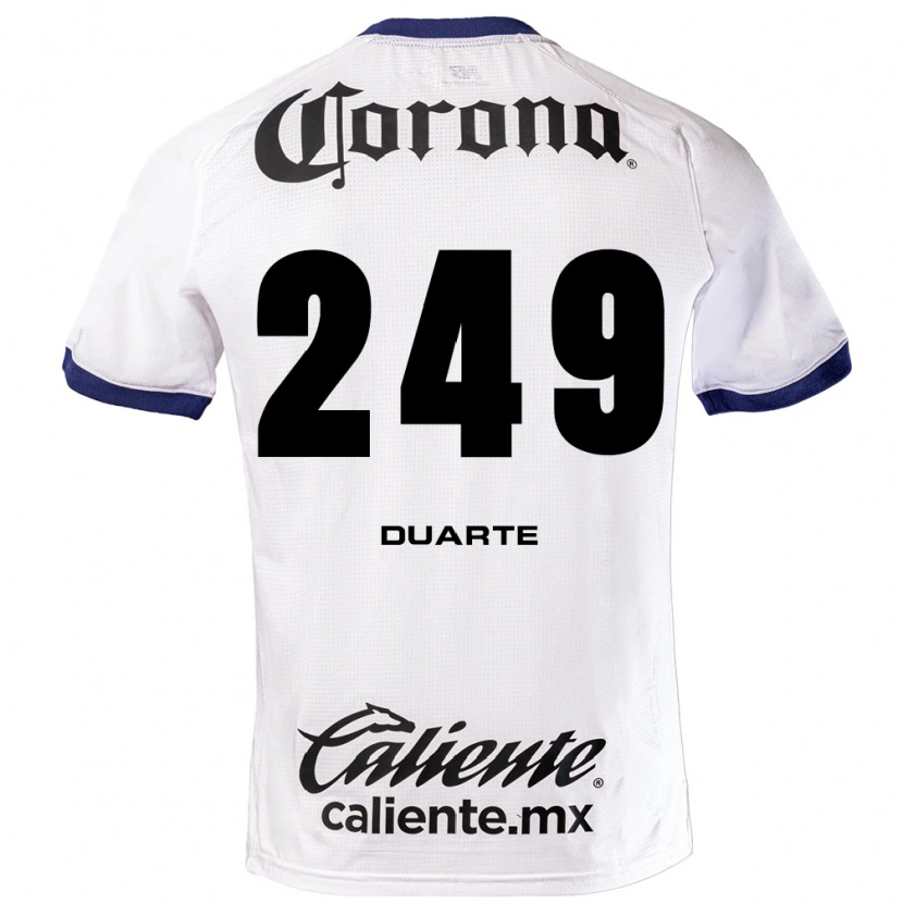 Danxen Pánské Miguel Duarte #249 Bílá Modrá Černá Daleko Hráčské Dresy 2026/27 Dres