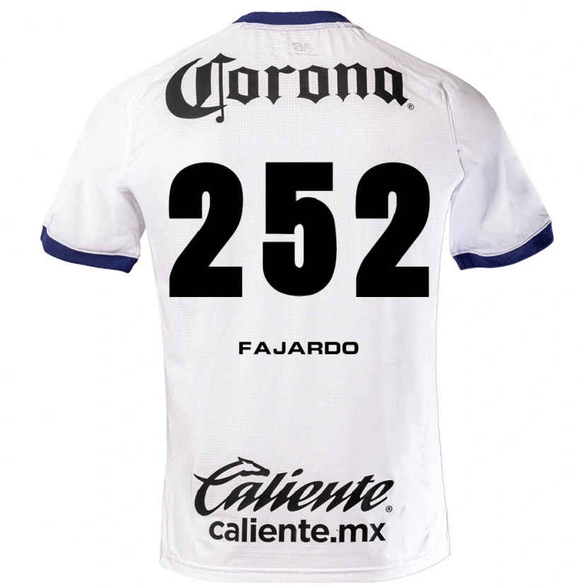 Danxen Pánské Rafael Fajardo #252 Bílá Modrá Černá Daleko Hráčské Dresy 2026/27 Dres