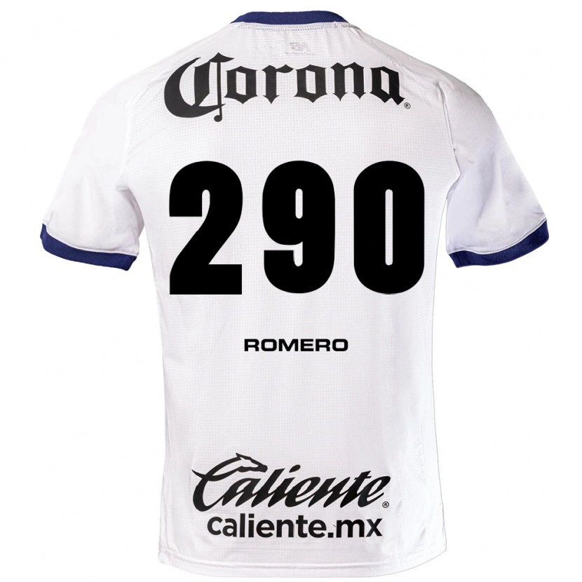 Danxen Pánské Marvin Romero #290 Bílá Modrá Černá Daleko Hráčské Dresy 2026/27 Dres