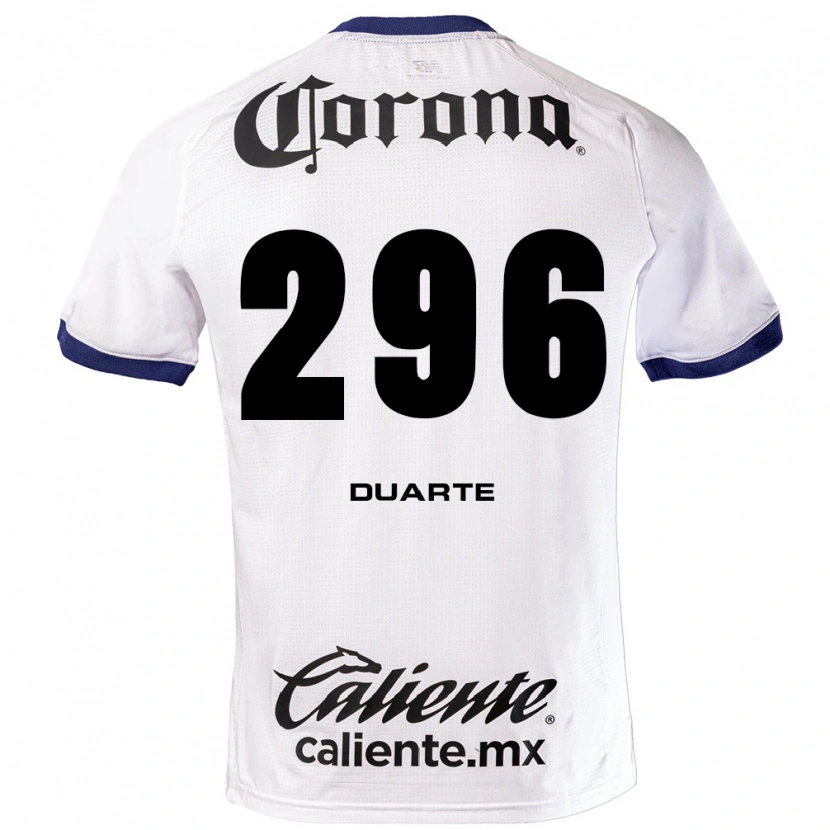 Danxen Pánské Saúl Duarte #296 Bílá Modrá Černá Daleko Hráčské Dresy 2026/27 Dres