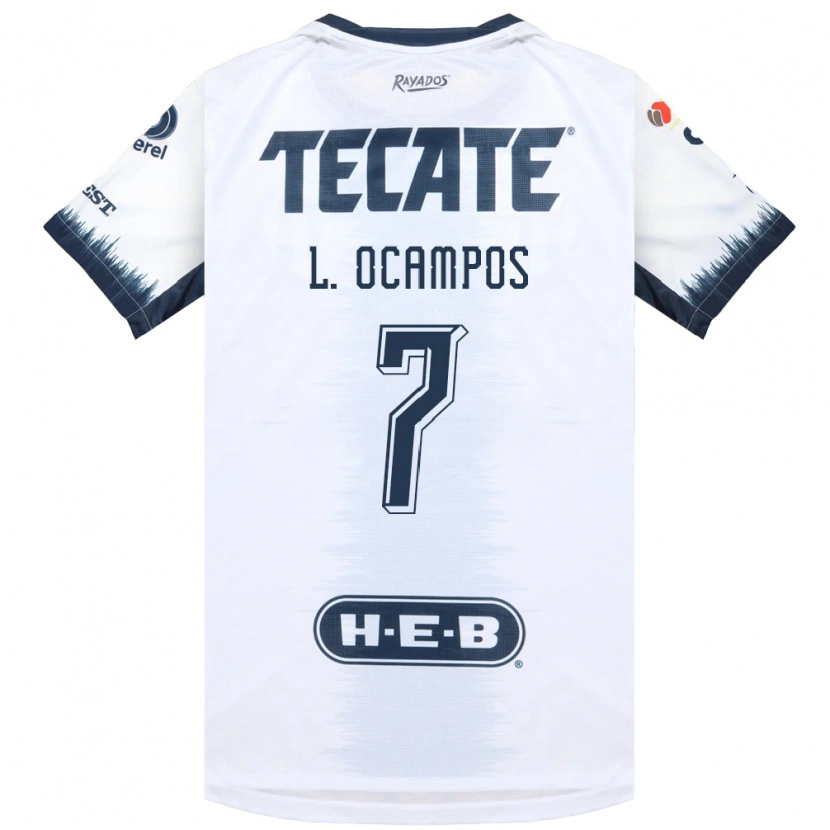 Danxen Pánské Lucas Ocampos #7 Bílá Inkoustově Modrá Červená Daleko Hráčské Dresy 2026/27 Dres