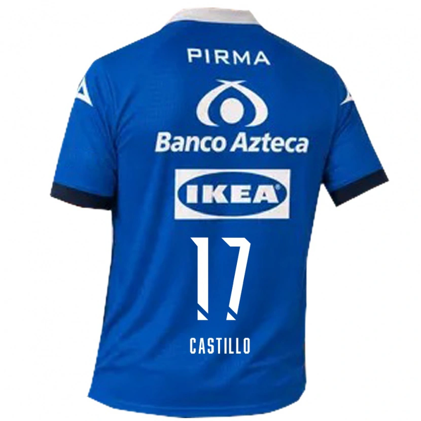 Danxen Pánské Raúl Castillo #17 Modrá Bílá Daleko Hráčské Dresy 2026/27 Dres