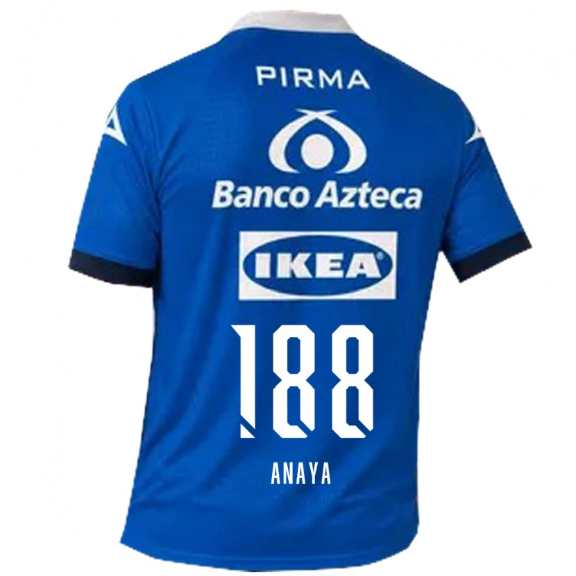 Danxen Pánské Mario Anaya #188 Modrá Bílá Daleko Hráčské Dresy 2026/27 Dres