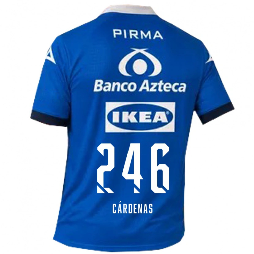 Danxen Pánské Enrique Cárdenas #246 Modrá Bílá Daleko Hráčské Dresy 2026/27 Dres