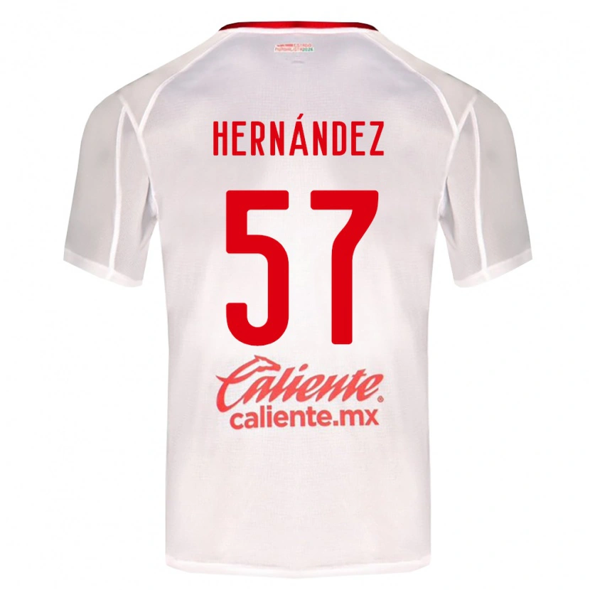 Danxen Pánské Jesús Hernández #57 Bílá Zelená Červená Daleko Hráčské Dresy 2026/27 Dres