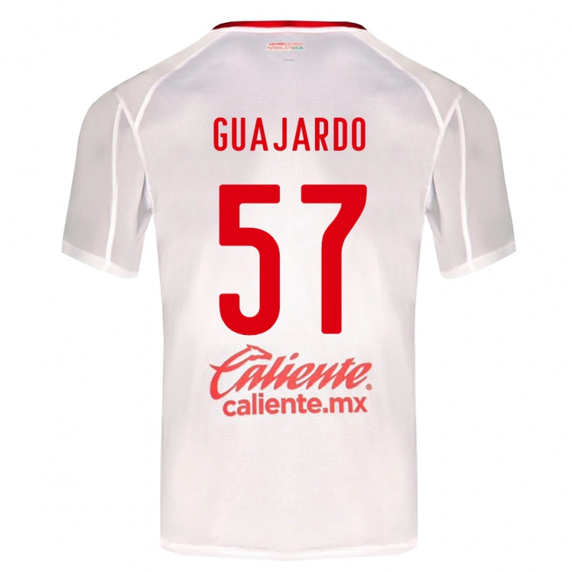 Danxen Pánské Dylan Guajardo #57 Bílá Zelená Červená Daleko Hráčské Dresy 2026/27 Dres