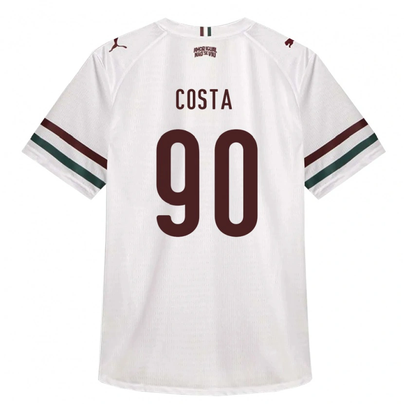 Danxen Pánské Douglas Costa #90 Bílá Zelená Vínová Daleko Hráčské Dresy 2026/27 Dres
