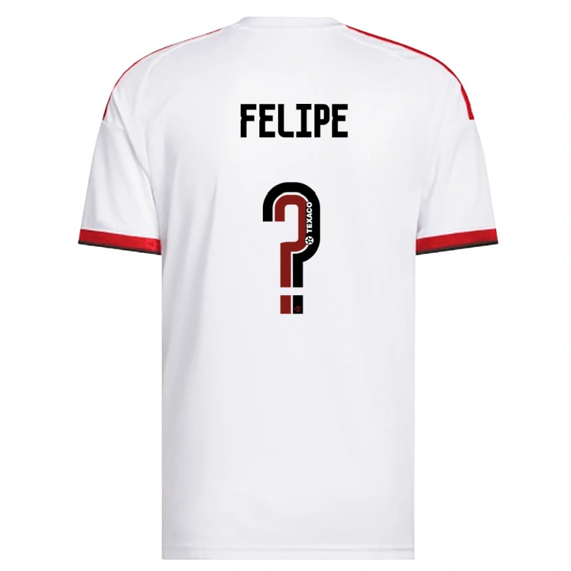 Danxen Pánské Felipe Eduardo #0 Bílá Červená Černá Daleko Hráčské Dresy 2026/27 Dres