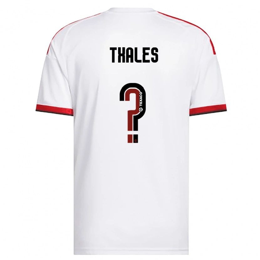 Danxen Pánské Thales Ciancaglio Dos Reis #0 Bílá Červená Černá Daleko Hráčské Dresy 2026/27 Dres