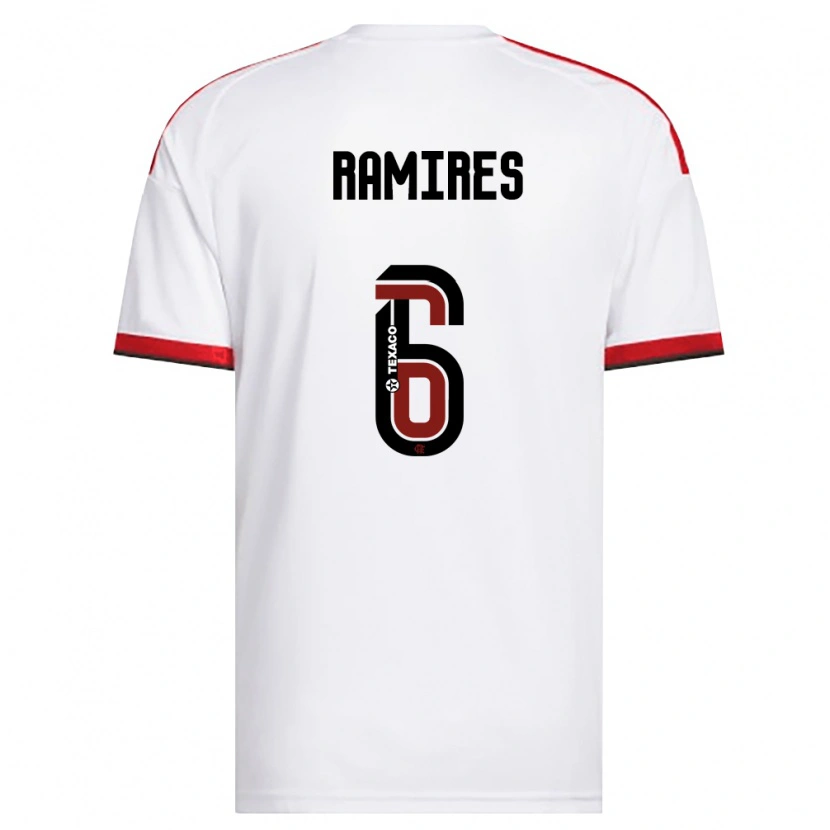 Danxen Pánské Gustavo Rodrigues Nunes #6 Bílá Červená Černá Daleko Hráčské Dresy 2026/27 Dres