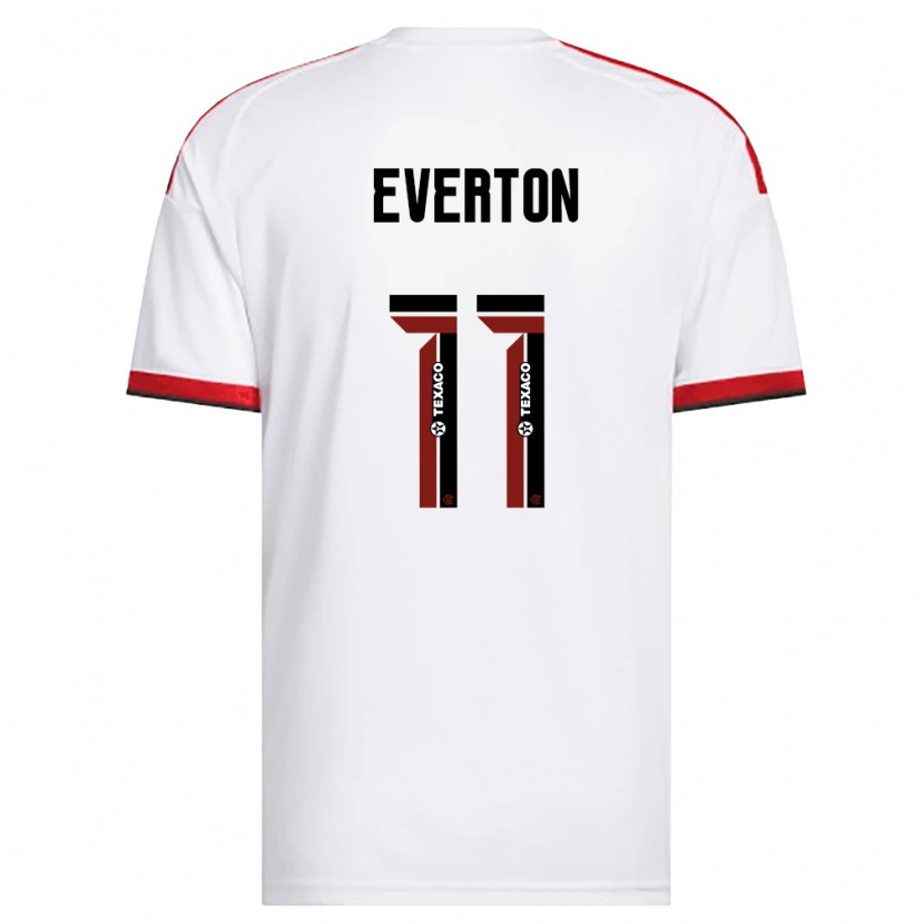Danxen Pánské Everton Sousa Soares #11 Bílá Červená Černá Daleko Hráčské Dresy 2026/27 Dres
