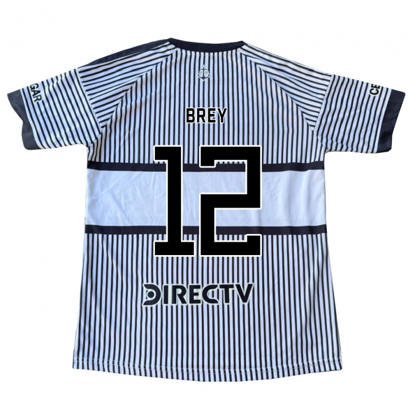 Danxen Pánské Leandro Brey #12 Bílá Černá Žlutá Daleko Hráčské Dresy 2026/27 Dres