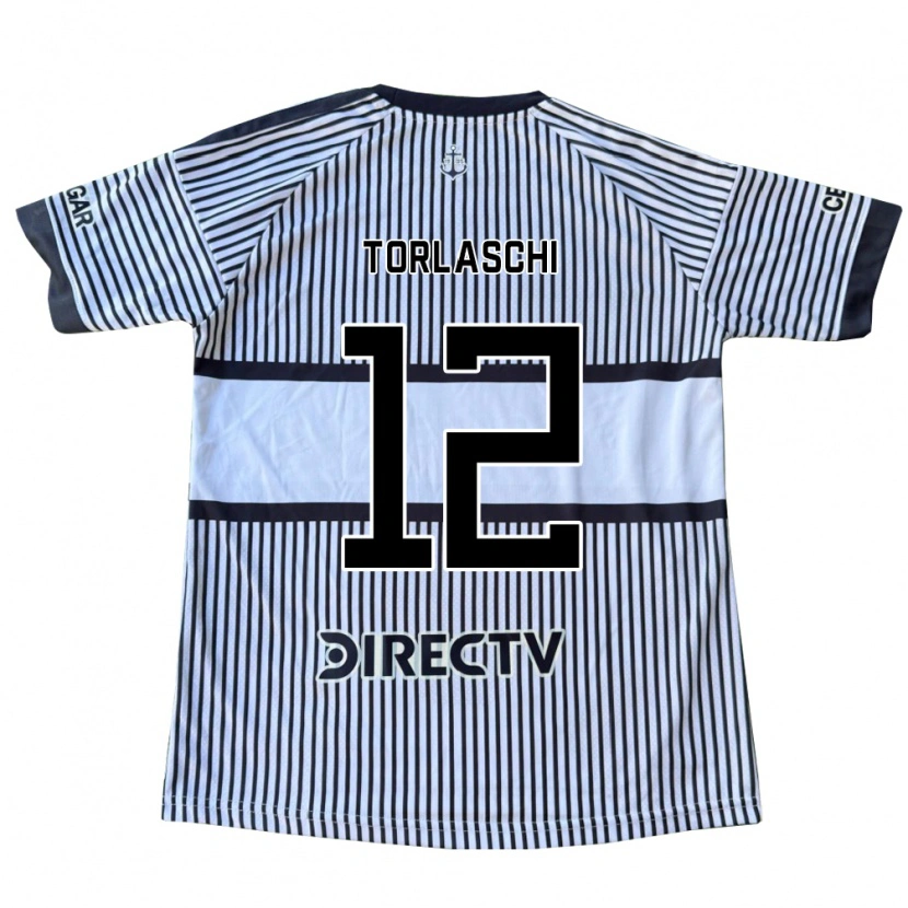 Danxen Pánské Lucas Torlaschi #12 Bílá Černá Žlutá Daleko Hráčské Dresy 2026/27 Dres