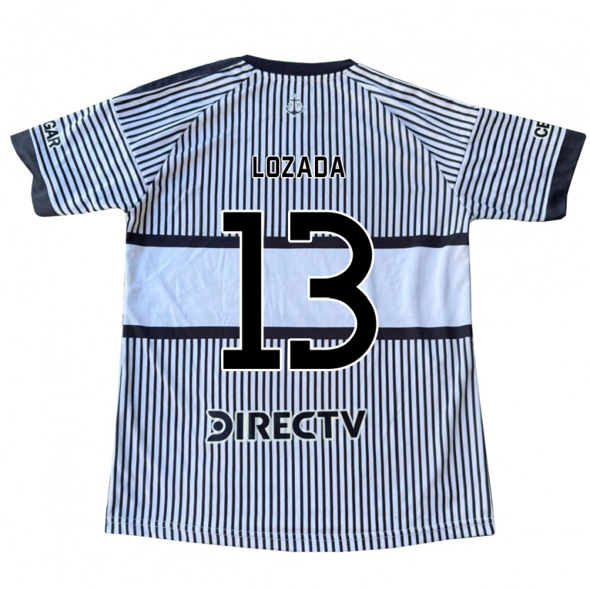 Danxen Pánské Rocío Lozada #13 Bílá Černá Žlutá Daleko Hráčské Dresy 2026/27 Dres