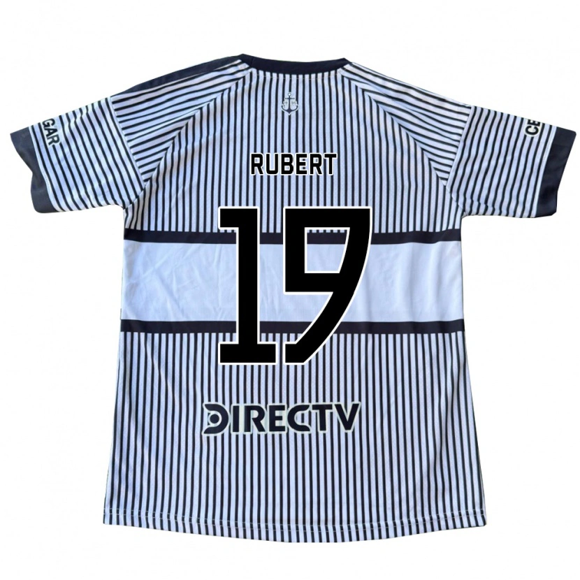 Danxen Pánské Gonzalo Rubert #19 Bílá Černá Žlutá Daleko Hráčské Dresy 2026/27 Dres