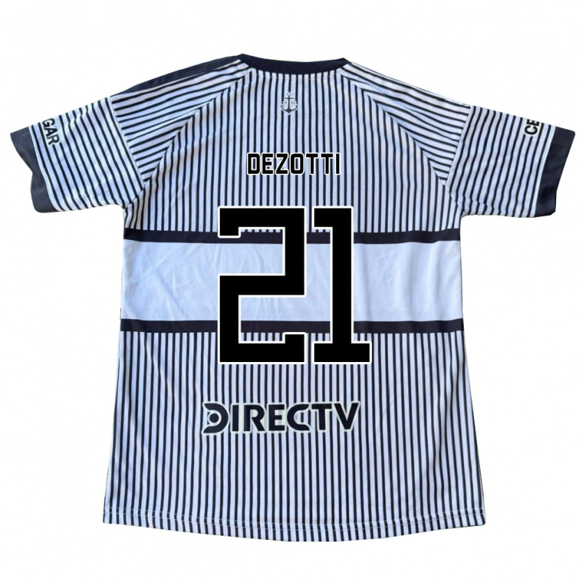 Danxen Pánské Martina Dezotti #21 Bílá Černá Žlutá Daleko Hráčské Dresy 2026/27 Dres