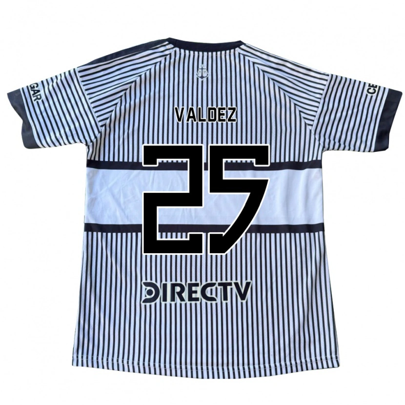 Danxen Pánské Bruno Valdez #25 Bílá Černá Žlutá Daleko Hráčské Dresy 2026/27 Dres