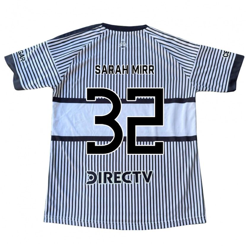 Danxen Pánské Sarah Mirr #32 Bílá Černá Žlutá Daleko Hráčské Dresy 2026/27 Dres