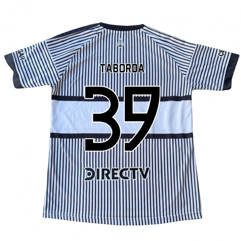Danxen Pánské Vicente Taborda #39 Bílá Černá Žlutá Daleko Hráčské Dresy 2026/27 Dres