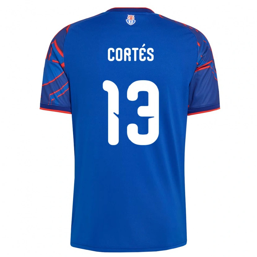 Danxen Dámské Jhon Cortés #13 Královsky Modrá Červená Domů Hráčské Dresy 2026/27 Dres