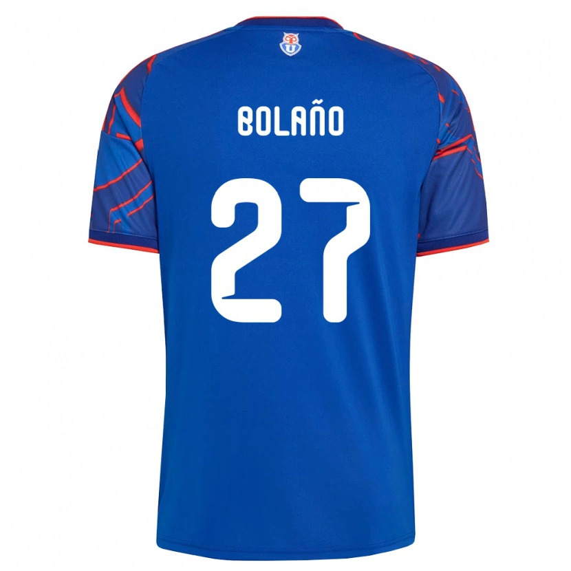 Danxen Dámské Andrés Bolaño #27 Královsky Modrá Červená Domů Hráčské Dresy 2026/27 Dres