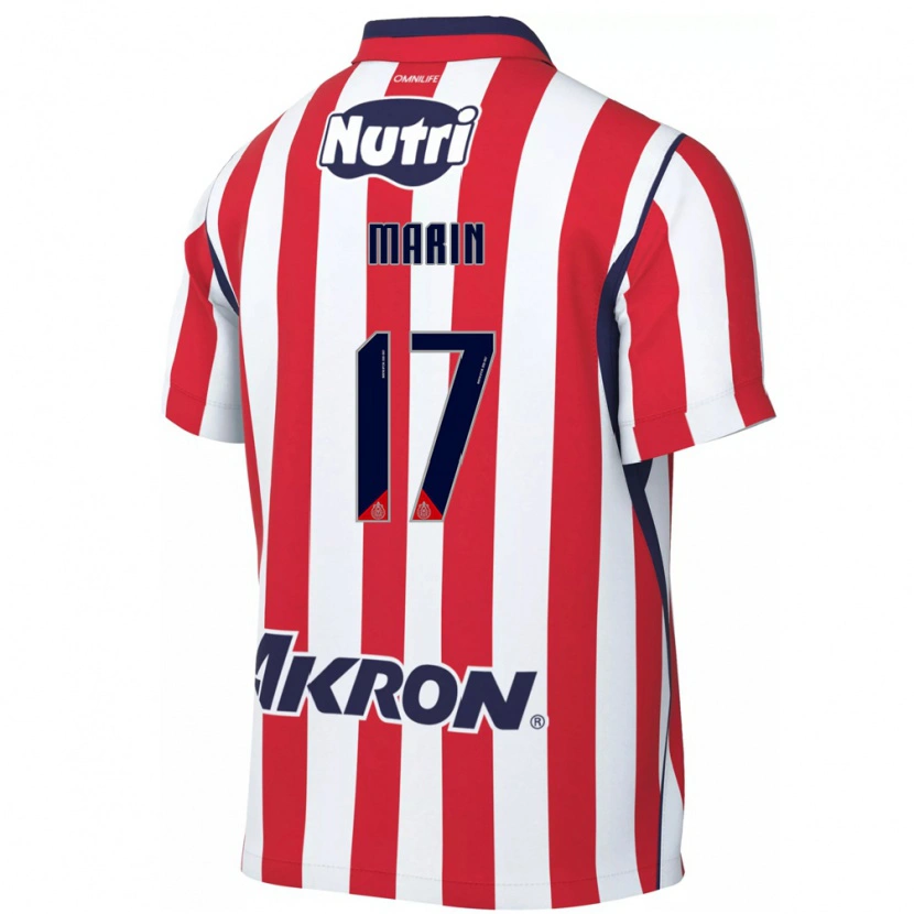 Danxen Dámské Ricardo Marín #17 Červená Bílá Domů Hráčské Dresy 2026/27 Dres