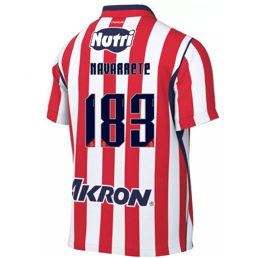 Danxen Dámské Cristo Navarrete #183 Červená Bílá Domů Hráčské Dresy 2026/27 Dres