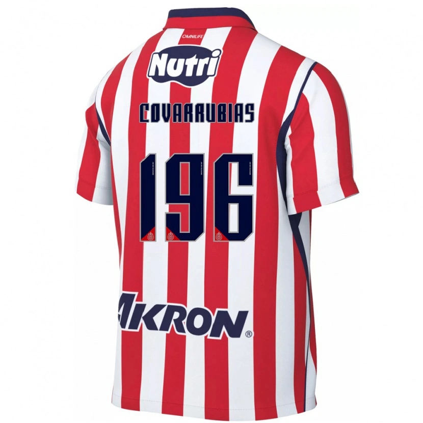 Danxen Dámské Diego Covarrubias #196 Červená Bílá Domů Hráčské Dresy 2026/27 Dres