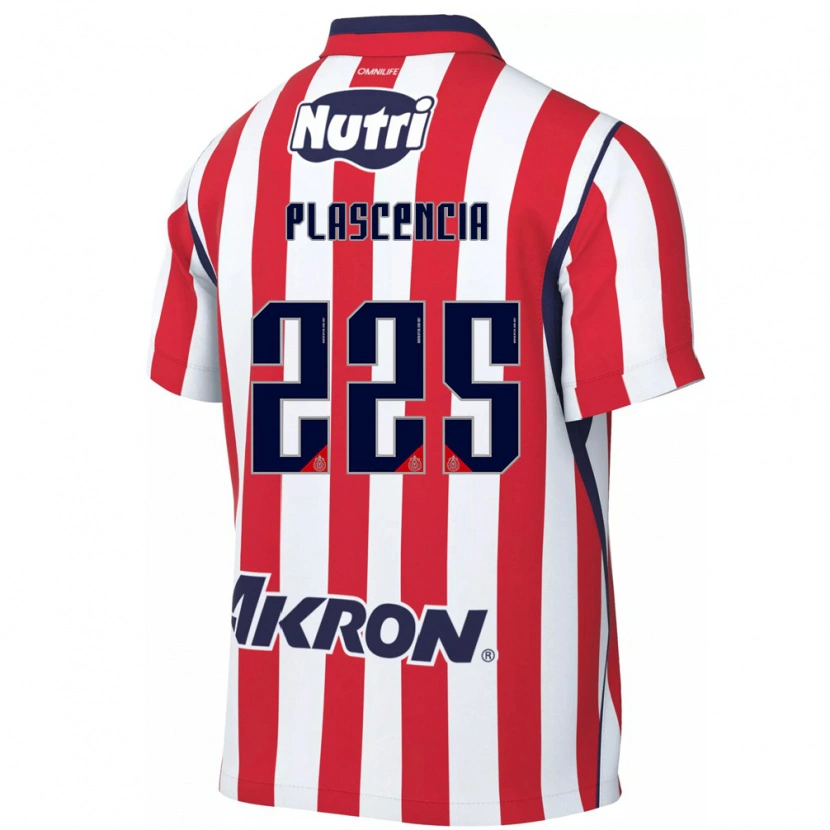 Danxen Dámské Osvaldo Plascencia #225 Červená Bílá Domů Hráčské Dresy 2026/27 Dres