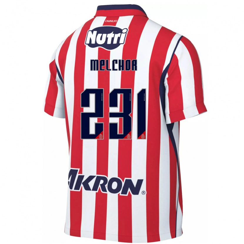 Danxen Dámské Oziel Melchor #231 Červená Bílá Domů Hráčské Dresy 2026/27 Dres