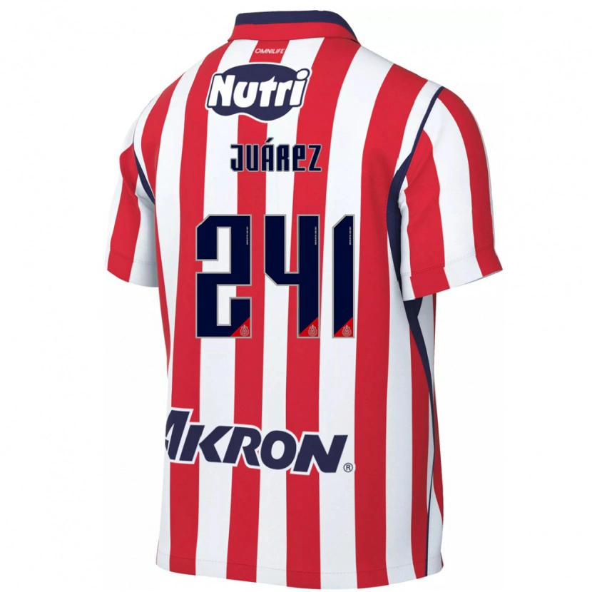 Danxen Dámské Hugo Juárez #241 Červená Bílá Domů Hráčské Dresy 2026/27 Dres