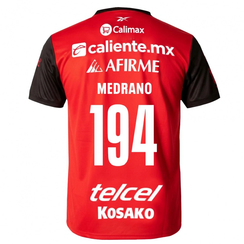 Danxen Dámské Luis Medrano #194 Černá Červená Domů Hráčské Dresy 2026/27 Dres
