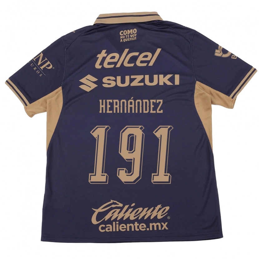 Danxen Dámské Marco Hernández #191 Fialová Hnědá Domů Hráčské Dresy 2026/27 Dres