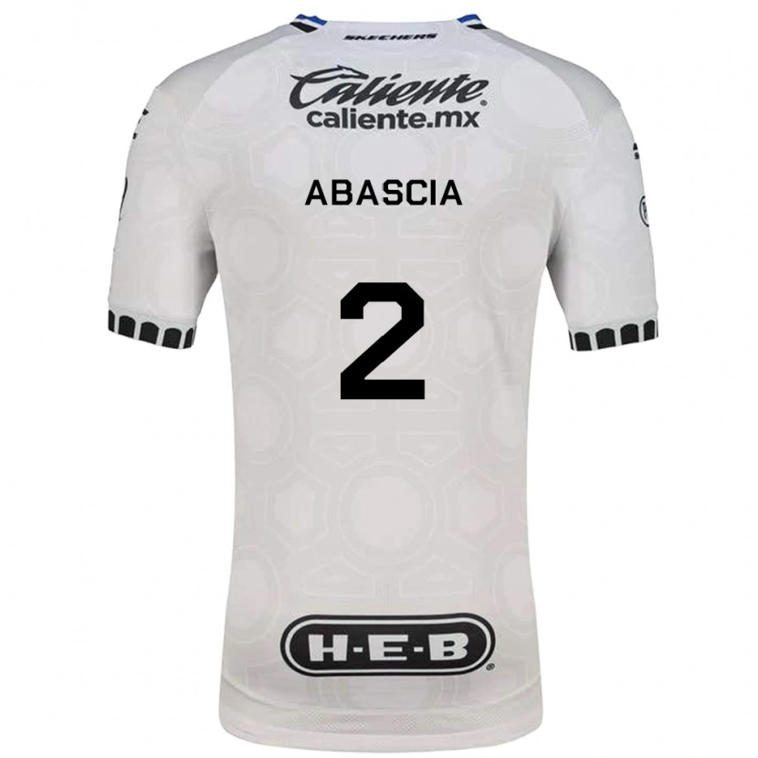 Danxen Dámské Lucas Abascia #2 Bílá Černá Modrá Domů Hráčské Dresy 2026/27 Dres