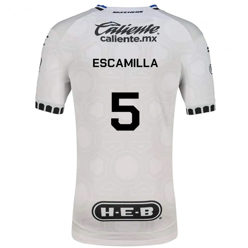 Danxen Dámské Kevin Escamilla #5 Bílá Černá Modrá Domů Hráčské Dresy 2026/27 Dres