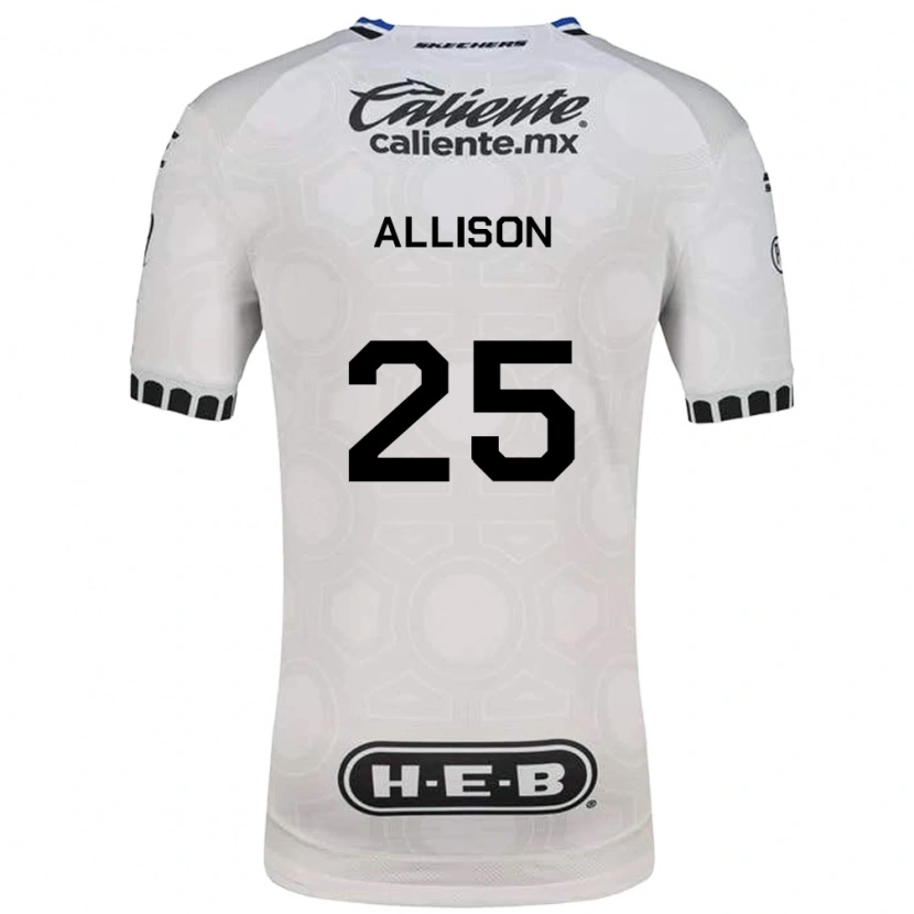 Danxen Dámské Guillermo Allison #25 Bílá Černá Modrá Domů Hráčské Dresy 2026/27 Dres