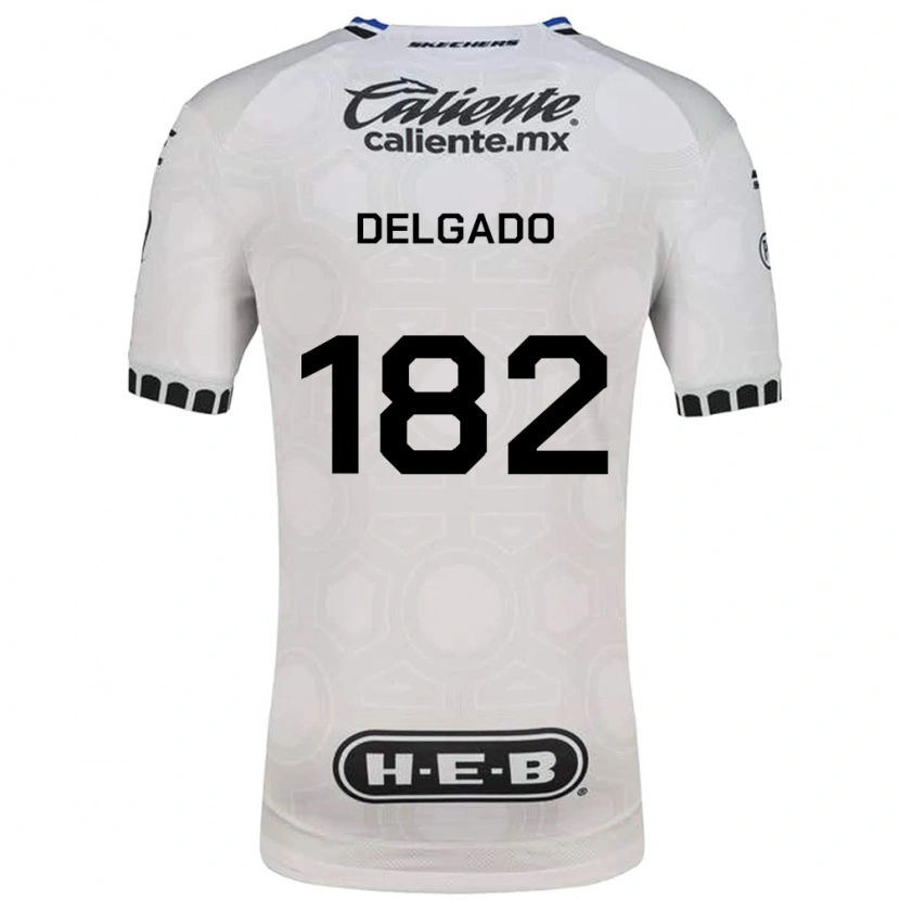 Danxen Dámské Yael Delgado #182 Bílá Černá Modrá Domů Hráčské Dresy 2026/27 Dres