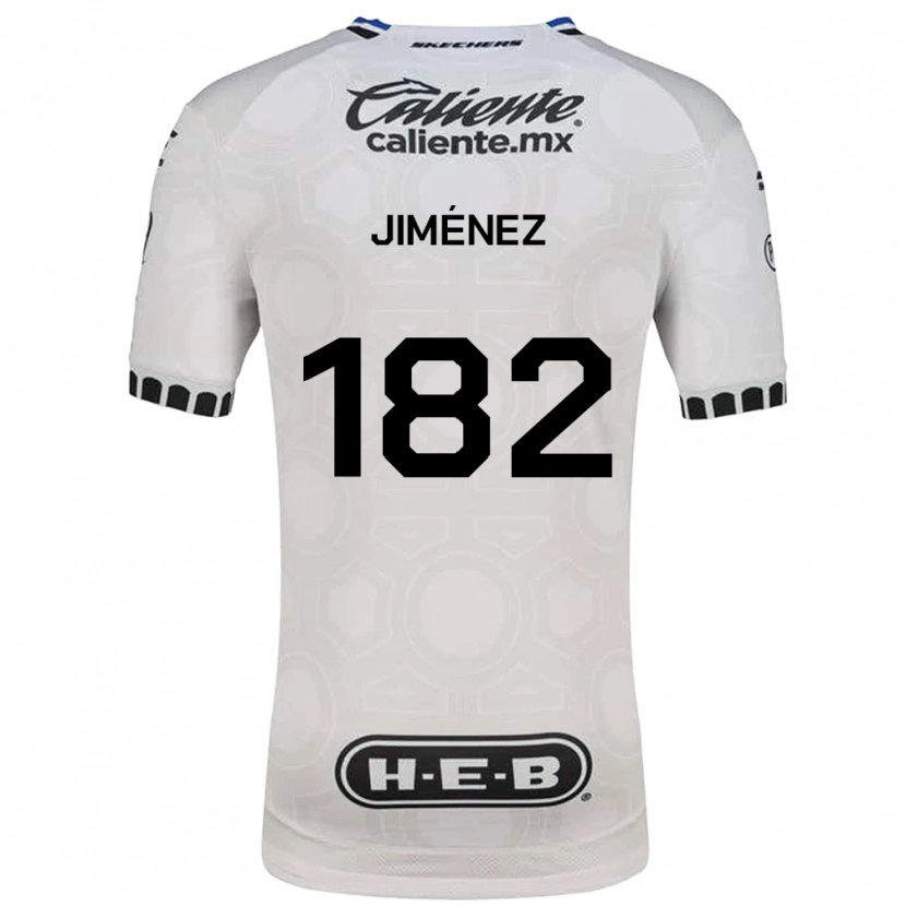 Danxen Dámské Carlos Jiménez #182 Bílá Černá Modrá Domů Hráčské Dresy 2026/27 Dres