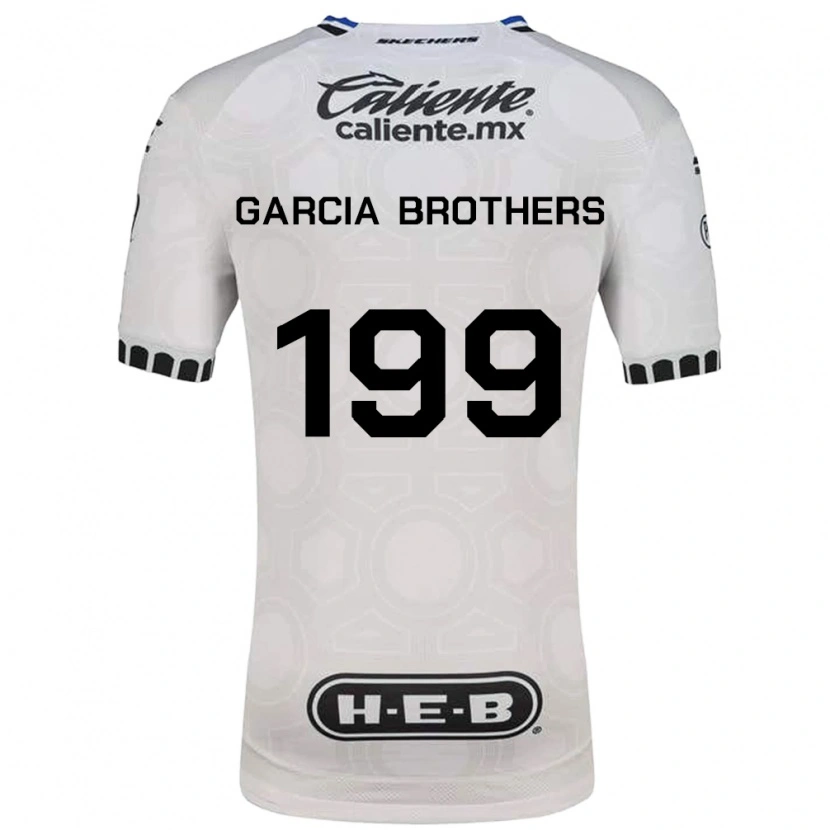 Danxen Dámské Sergio Garcia Brothers #199 Bílá Černá Modrá Domů Hráčské Dresy 2026/27 Dres
