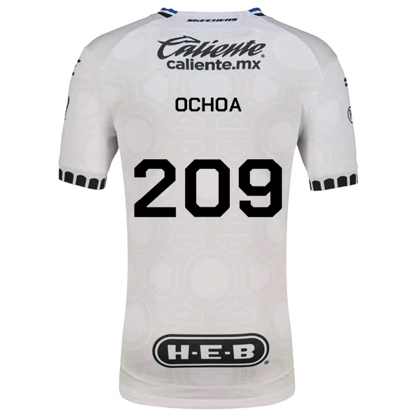 Danxen Dámské José Ochoa #209 Bílá Černá Modrá Domů Hráčské Dresy 2026/27 Dres